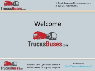 1 email business@trucksbuses com 2 call