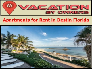Apartments for Rent in Destin Florida
