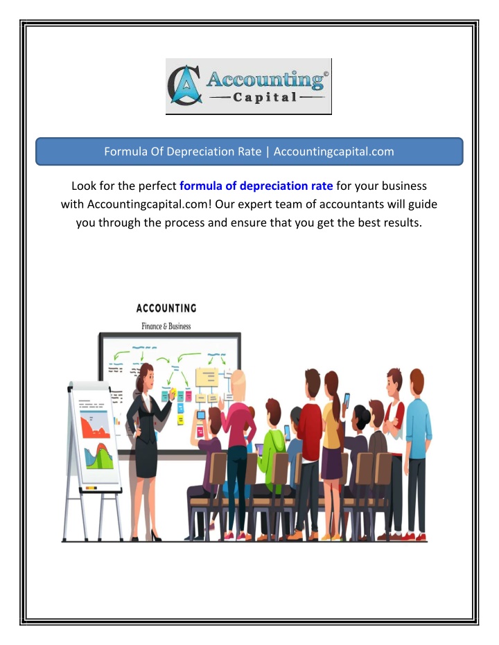 formula of depreciation rate accountingcapital com