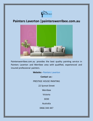 Painters Laverton painterswerribee.com