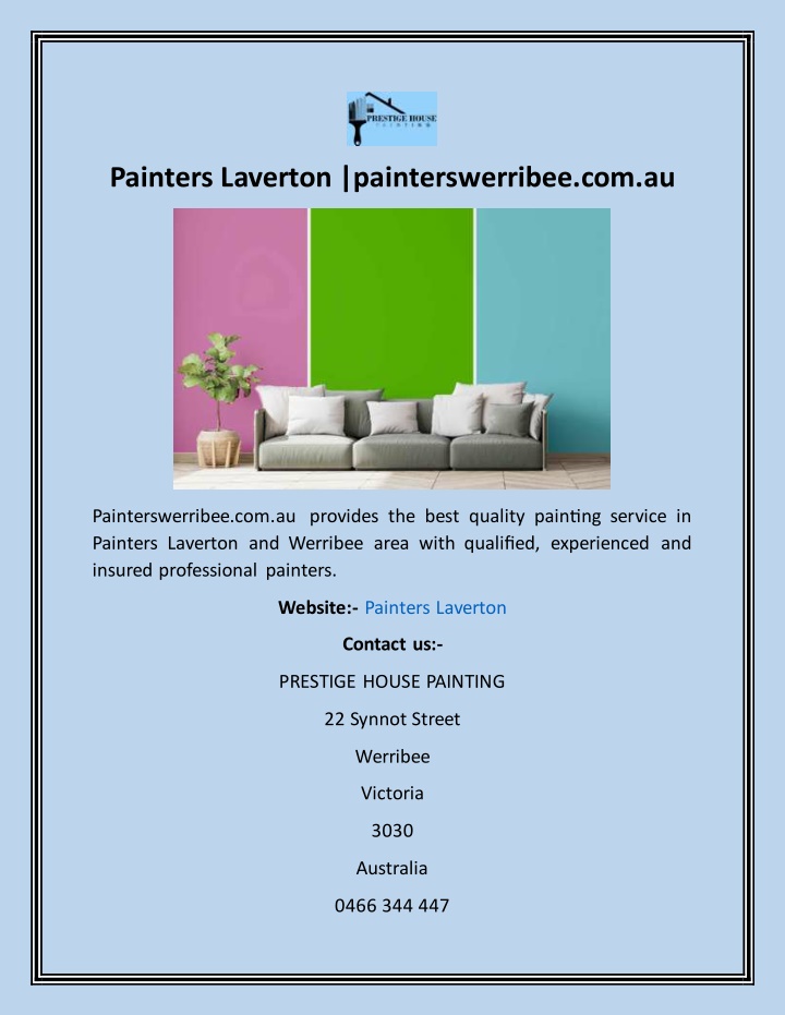 painters laverton painterswerribee com au