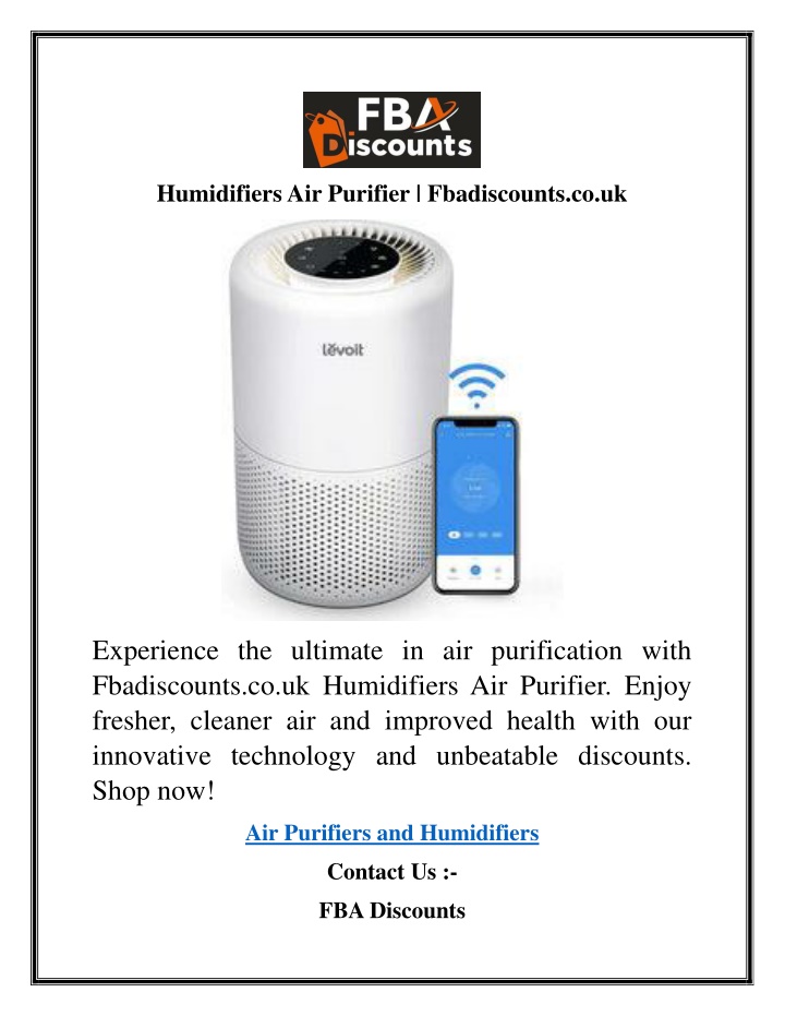 humidifiers air purifier fbadiscounts co uk