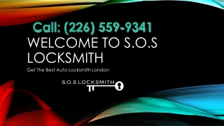 Auto Locksmith London Available for You