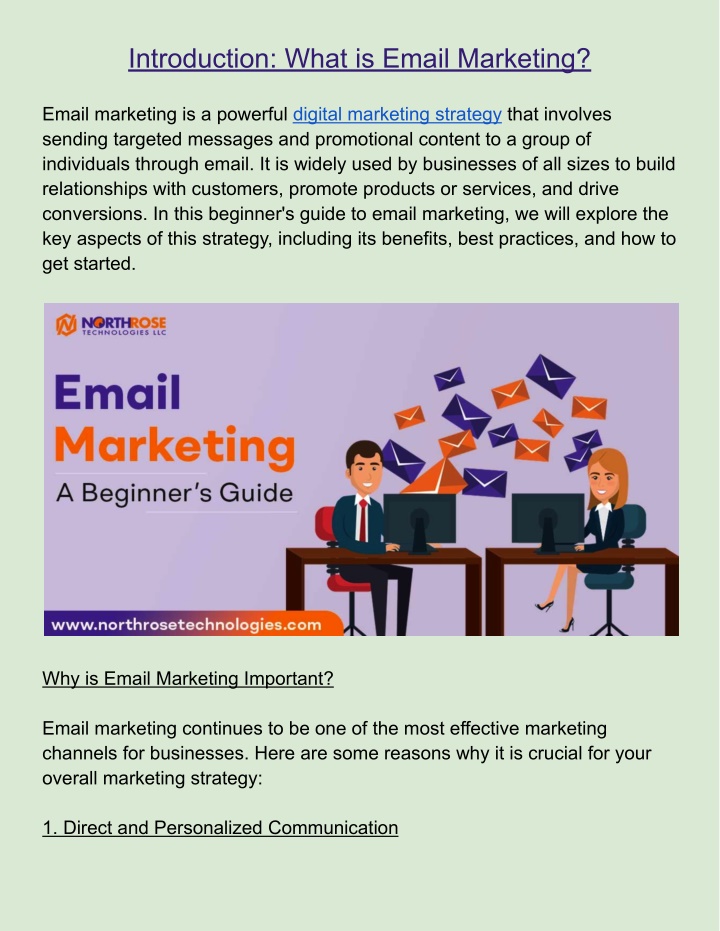 introduction what is email marketing