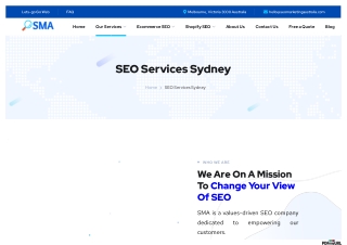 Sydney's Leading SEO Services Company Get More Traffic and Sales