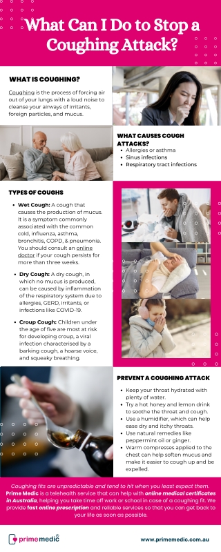 what can i do to stop a coughing attack