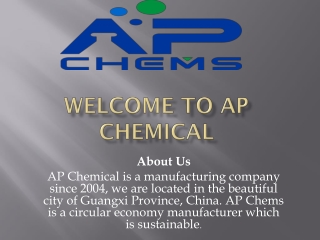 Sodium Chlorate ap-chems.com