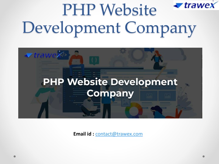 php website development company
