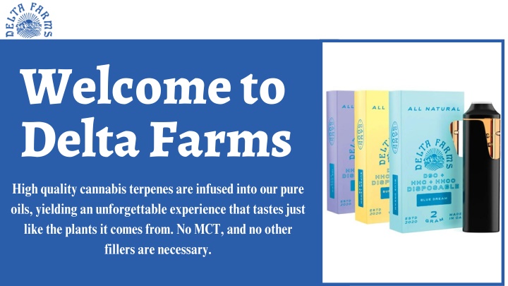 welcome to delta farms