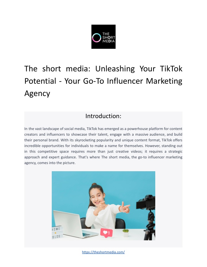 the short media unleashing your tiktok potential