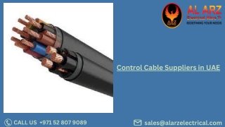 Control Cable Suppliers in UAE | Alarzelectrical