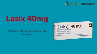 Lasix 40mg - The Diuretic of Choice for Healthcare Professionals - Order Now