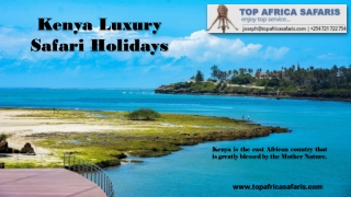 Kenya Luxury Safari Holidays