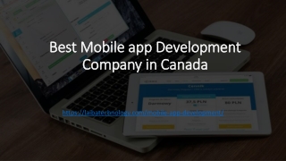 Best Mobile app Development Company in Canada
