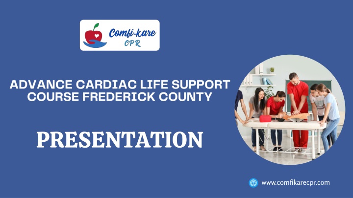 advance cardiac life support course frederick