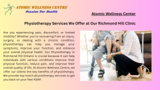 atomic wellness center