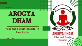 Best Piles Hospital in Panchkula