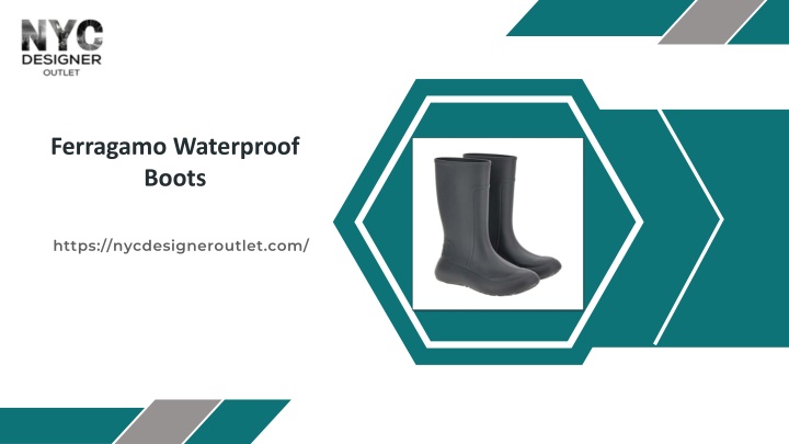 ferragamo waterproof boots