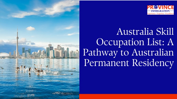 australia skill occupation list a pathway