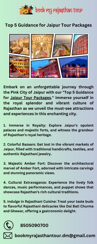 Top 5 Guidance for Jaipur Tour Packages