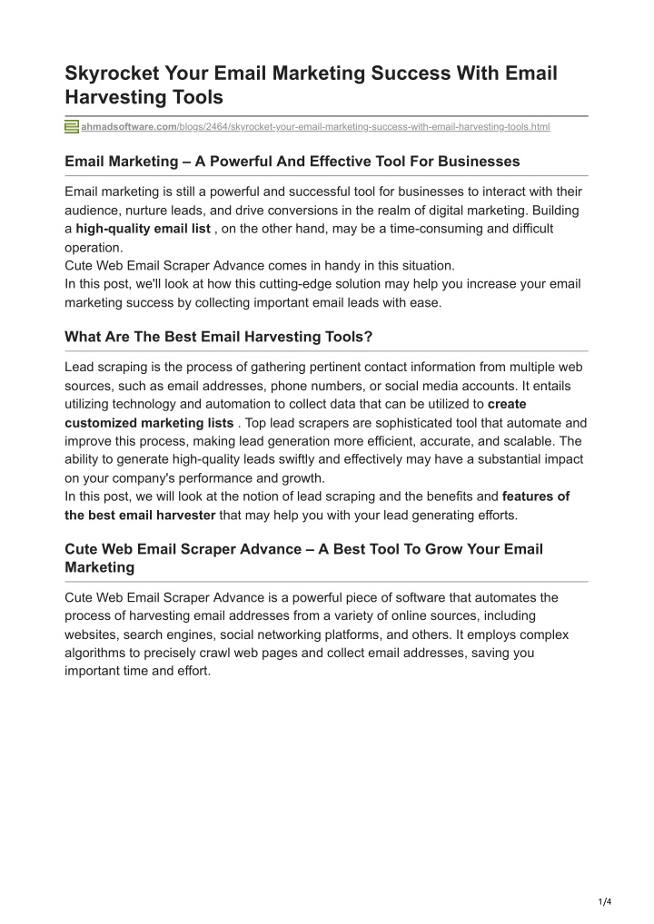 skyrocket your email marketing success with email