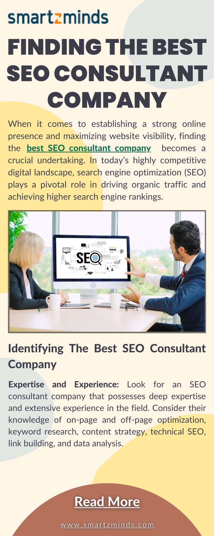 finding the best seo consultant company when