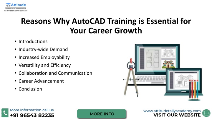reasons why autocad training is essential for your career growth