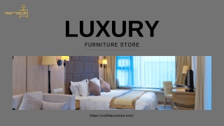 Shop Online Furniture in India-Craft Decor Store