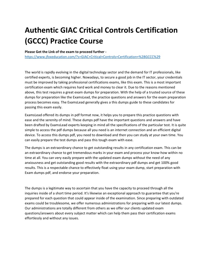 authentic giac critical controls certification