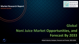 Noni Juice Market to Showcase Robust Growth By Forecast to 2033
