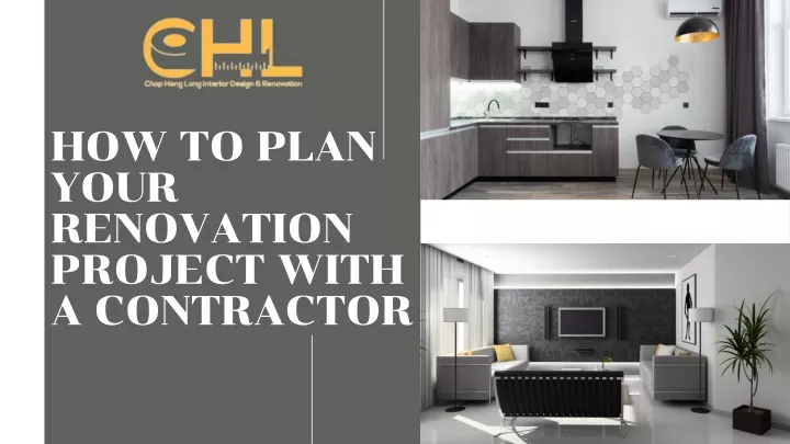 how to plan your renovation project with
