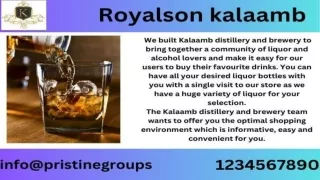 Royalson Gold Whiskey