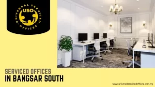 Enhance Your Business Image with Professional Serviced Offices in Bangsar South