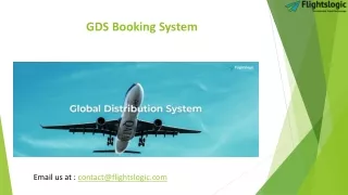 GDS Booking System