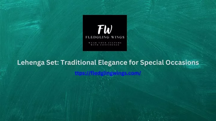 lehenga set traditional elegance for special
