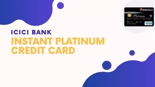 Tap to Pay: Contactless Revolution of ICICI Bank Instant Platinum Credit Card