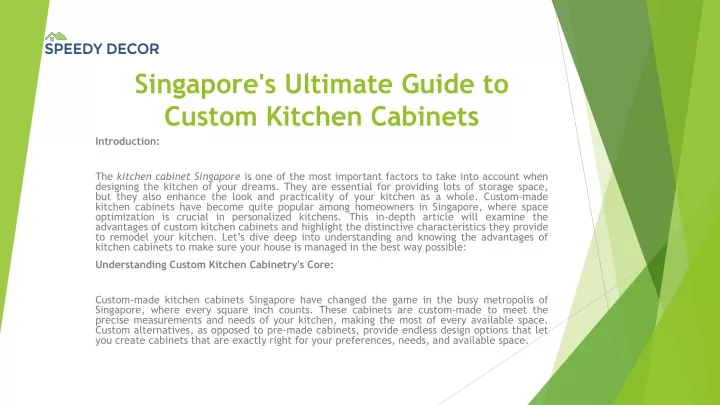 singapore s ultimate guide to custom kitchen cabinets