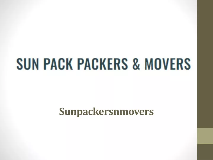 sunpackersnmovers