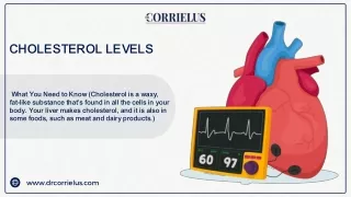 Cholesterol Levels What You Need to Know