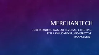Understanding the Payment Reversal