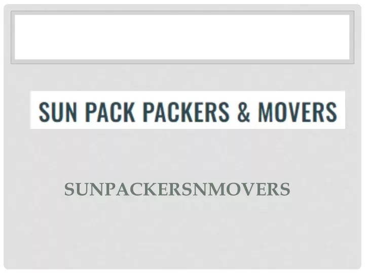 sunpackersnmovers