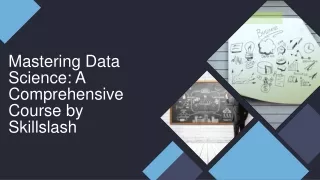 mastering data science a comprehensive course