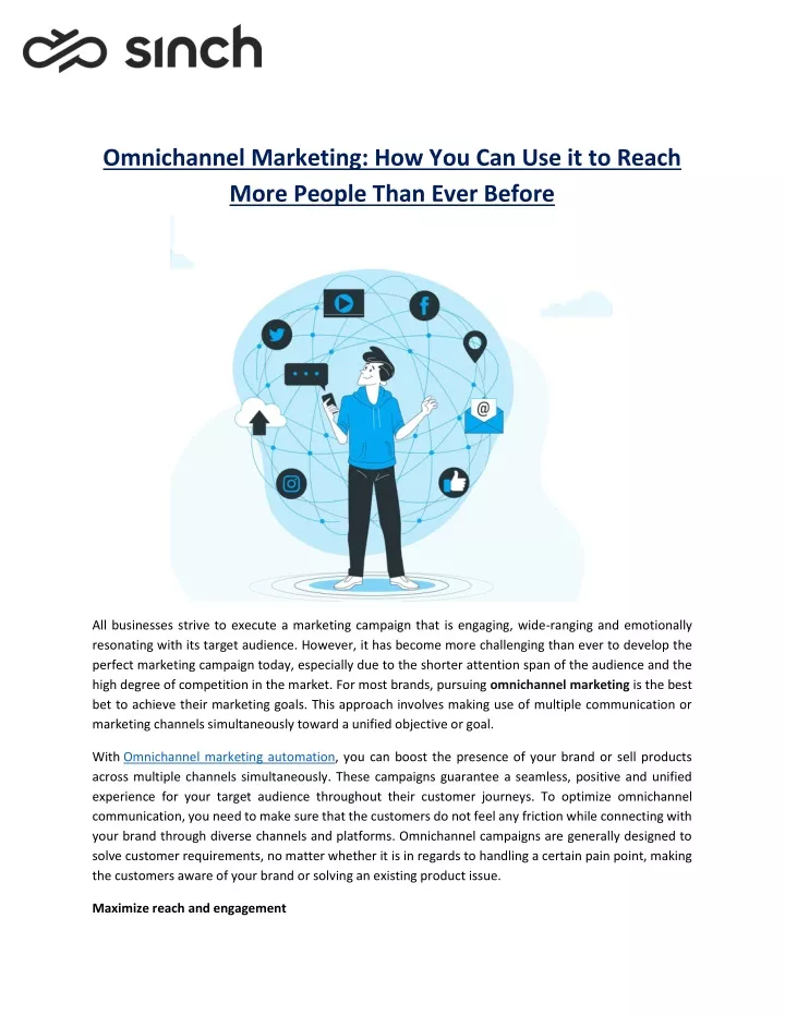 omnichannel marketing how you can use it to reach