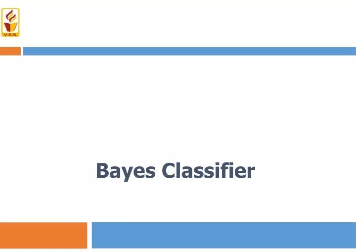 bayes classifier