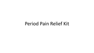 Period Pain Relief Kit