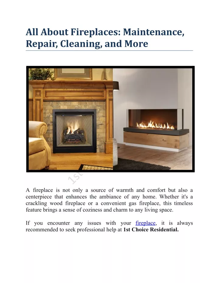 all about fireplaces maintenance repair cleaning
