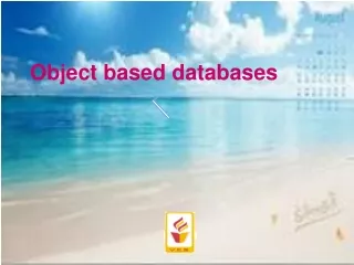Object based databases