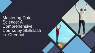 mastering data science a comprehensive course