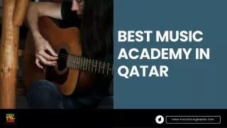 best music academy in qatar