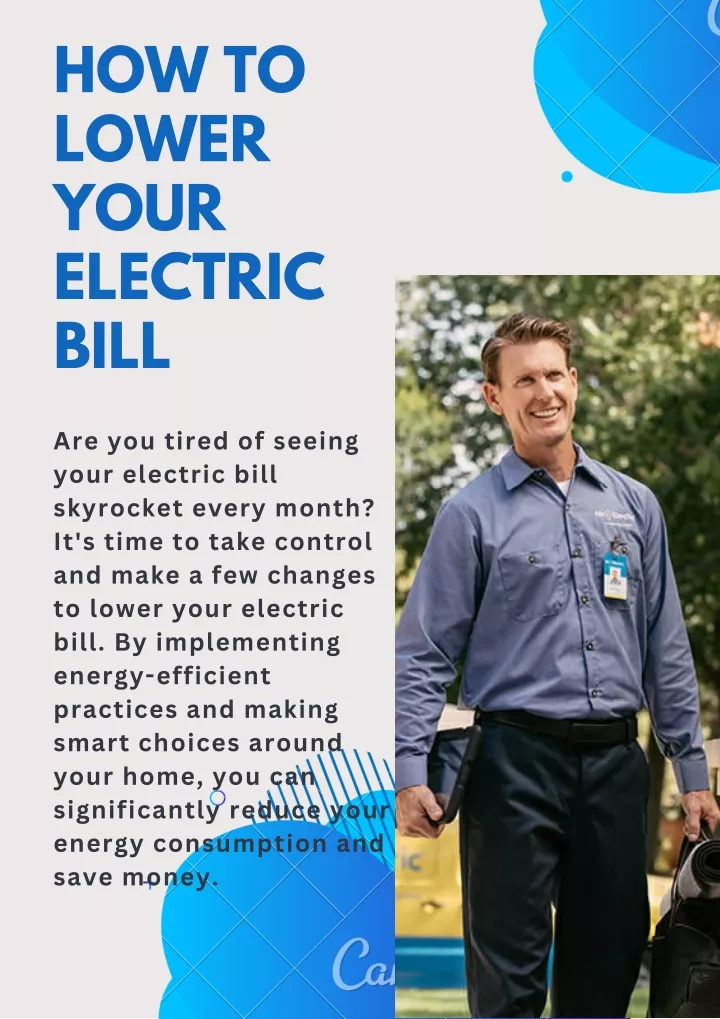 how to lower your electric bill